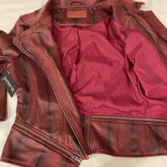 BlankNYC textured croc faux suede jkt - Picture 4 of 5